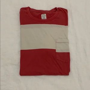 Jcrew broad striped pocket tee